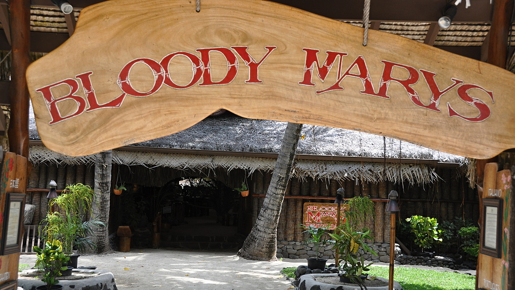 Proslulá restaurace na Bora Bora