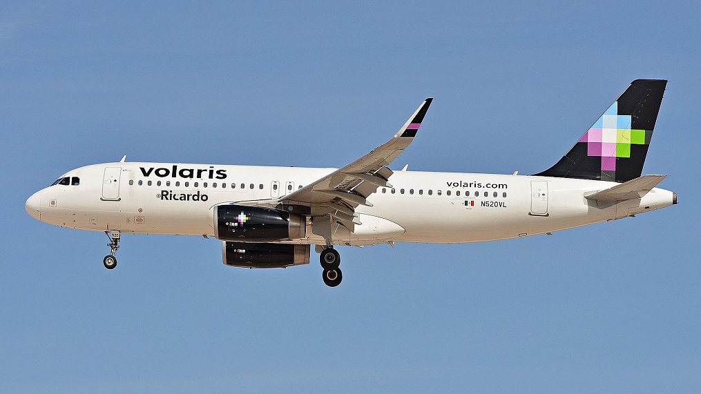 A 320 společnosti Volaris