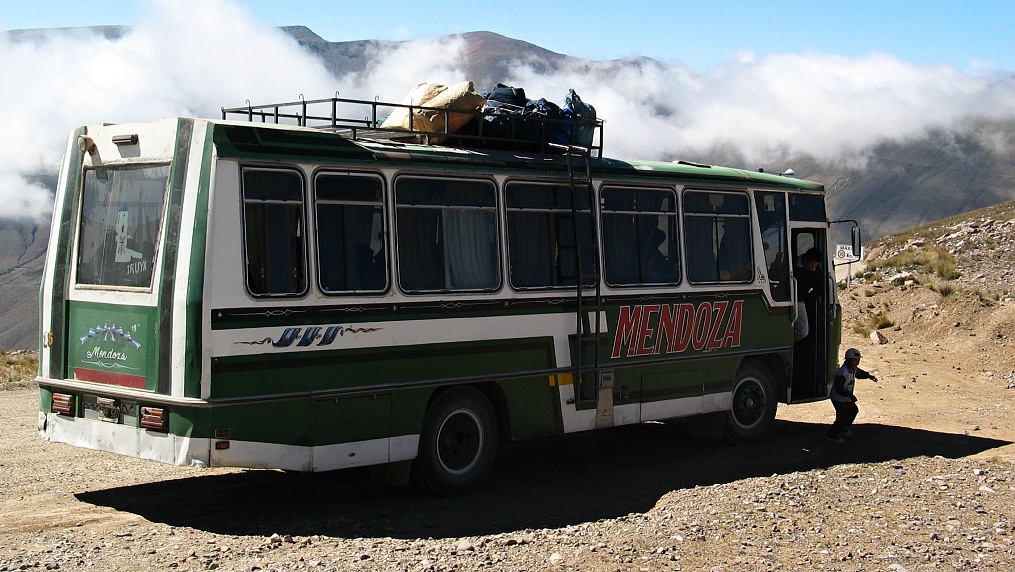 Autobus v Andách